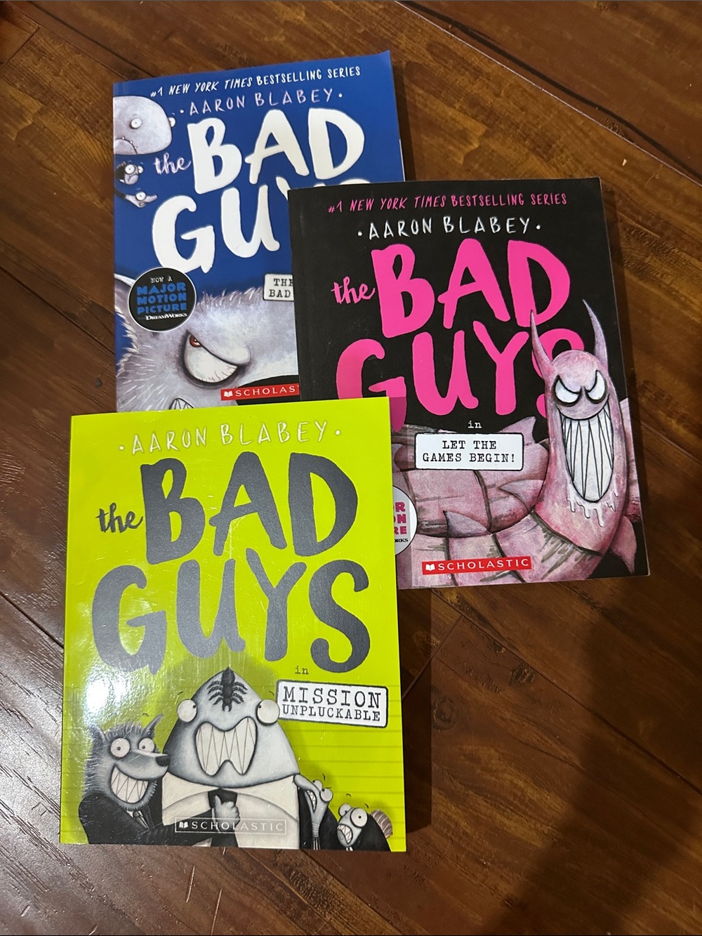 The Bad Guys 3 Book Lot Aaron Blabey #2 #9 #17 Scholastic Paperback